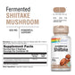 SOLARAY Fermented Shiitake Mushroom 500mg 60 VegCaps