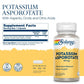 Solaray Potassium Asporotate - Essential Mineral for Electrolyte Balance and Muscle Function - 200 Count