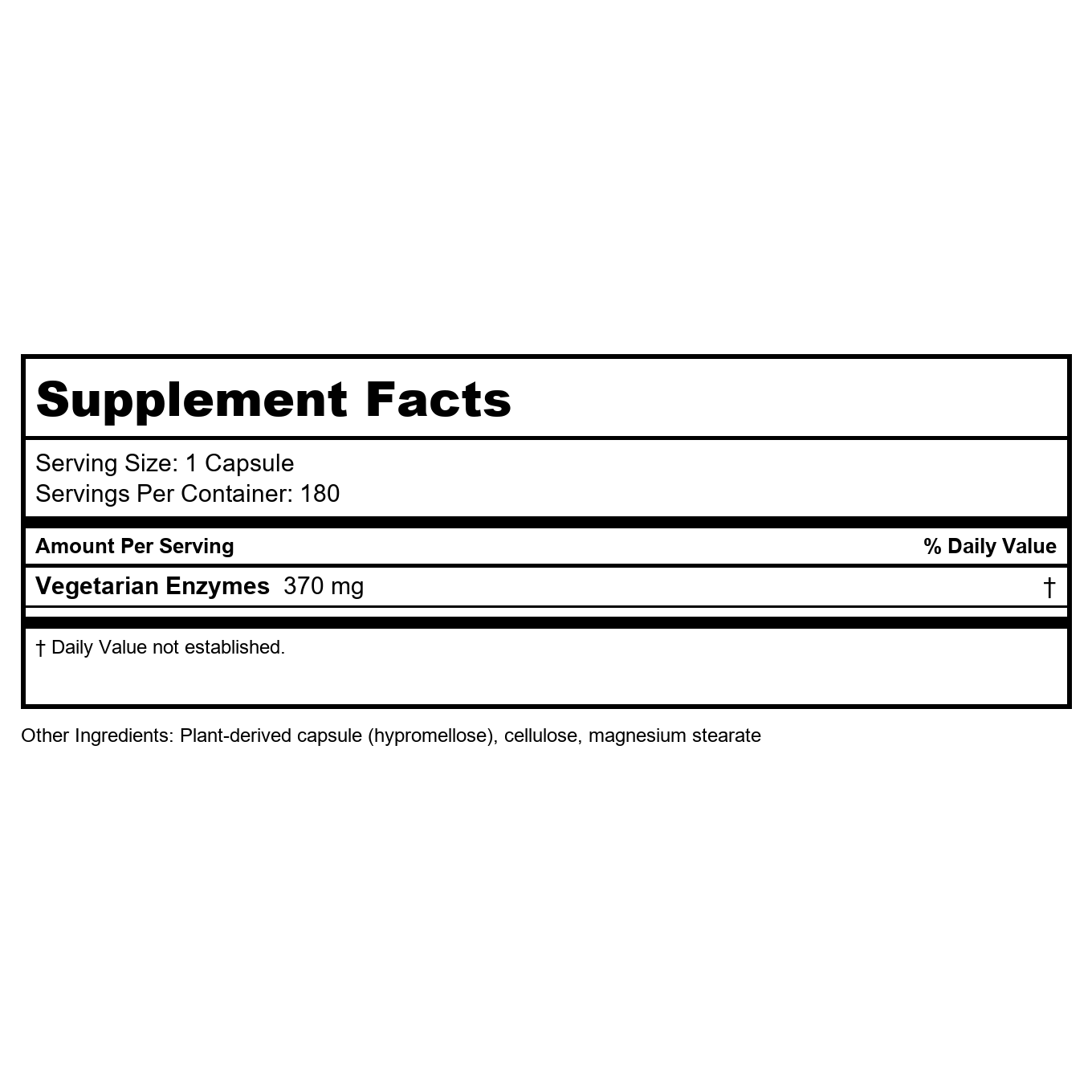 Nature's Way CompleteGest Vegan Enzymes, 180 Capsules