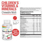 Solaray Children's Vitamins & Minerals - 120 Chews