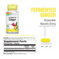 SOLARAY Fermented Ginger Root - 100 VegCaps, 400mg