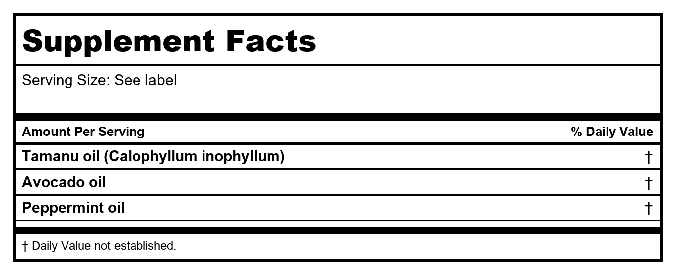 Health Concerns Tamu Oil - 1 fl oz