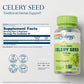 Solaray Celery Seed 1010 mg, Traditional Liver, Water Balance, and Joint Support, Whole Celery Seeds with Phytochemicals and Flavonoids, Vegan, Lab Verified, 60-Day Money-Back Guarantee, 50 Servings, 100 VegCaps