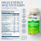Solaray Once Daily High Energy Multivitamin - Iron Free - 30 VegCaps (30 Servings)