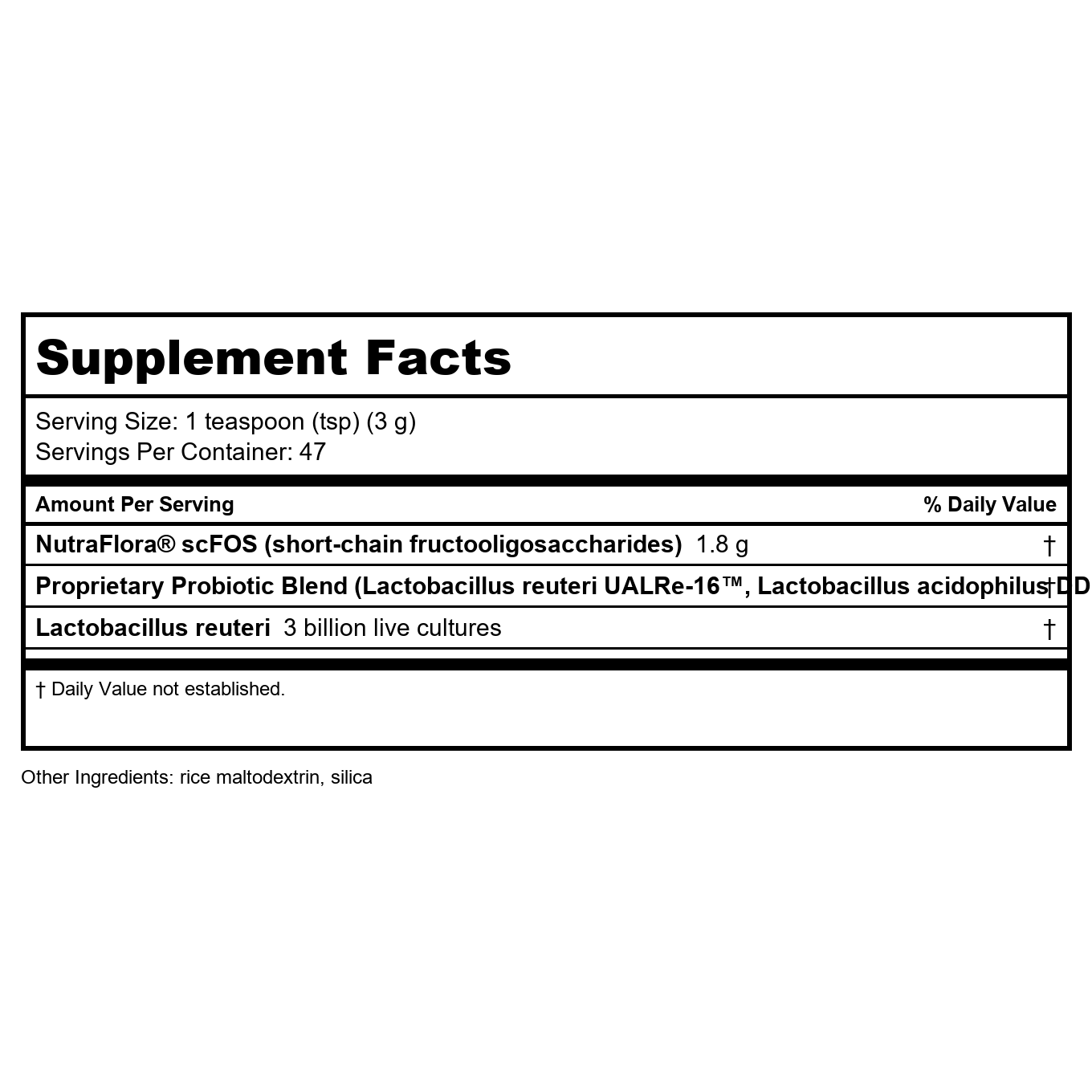 Nature's Way Primadophilus Reuteri Probiotic, Supports Digestive & Immune Health, 3 Billion Live Cultures, 5 Oz.