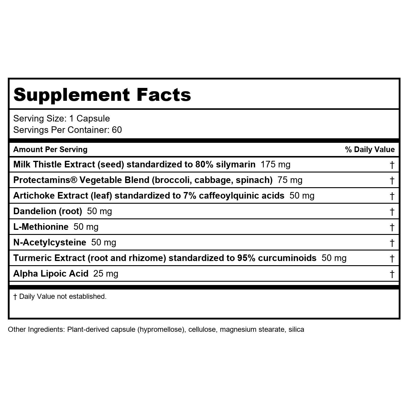 Nature's Way Super Thisilyn Advanced Liver Support Formula, Liver Function Support, 60 Capsules