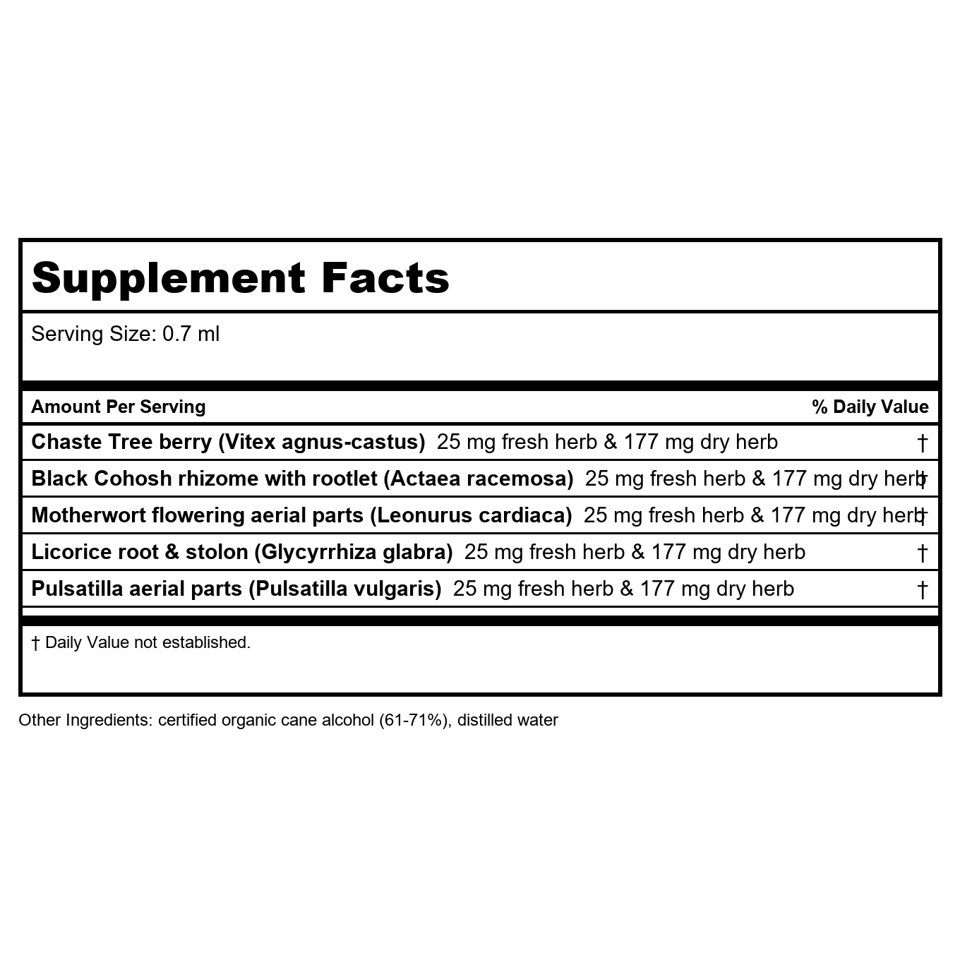 Herb Pharm Menopause Health 4oz