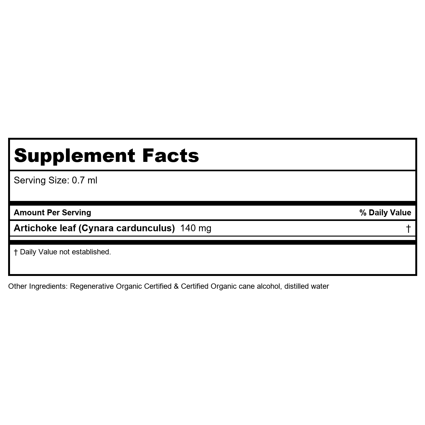 Herb Pharm Artichoke 4oz