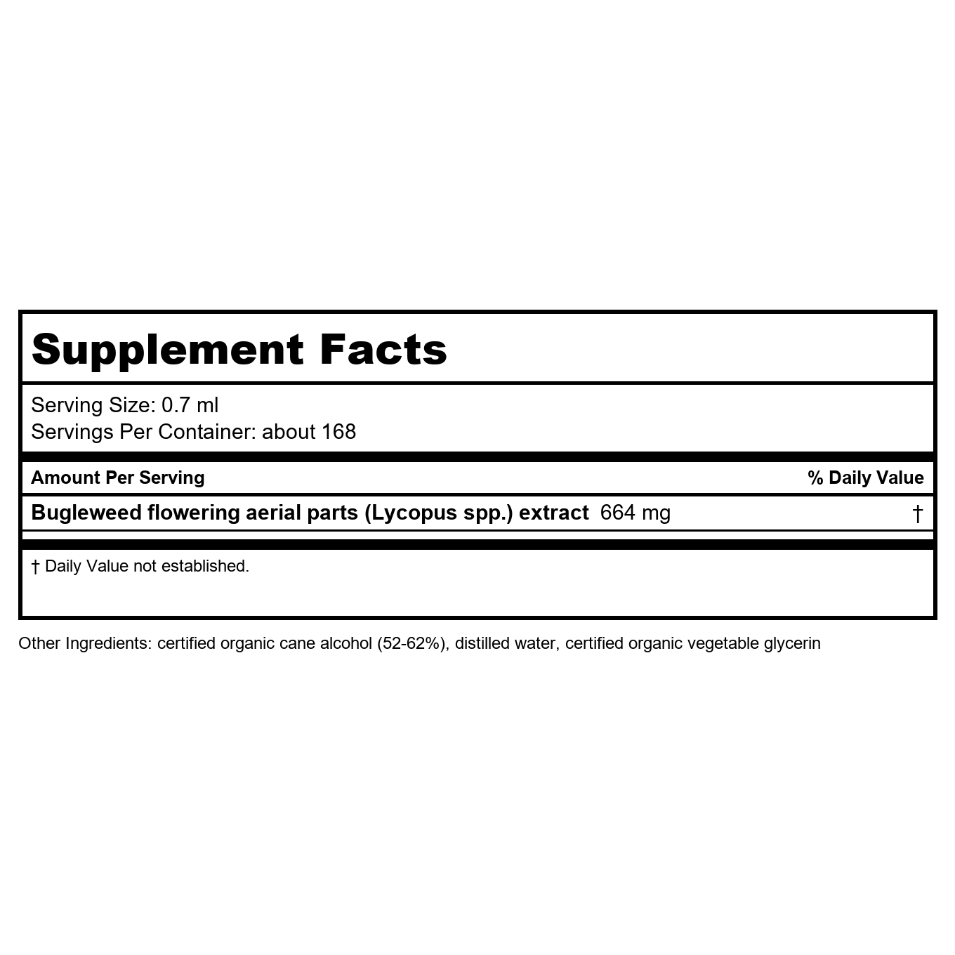 Herb Pharm Bugleweed 1oz