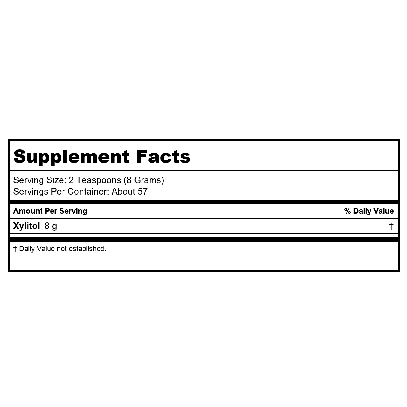 Now Real Foods Xylitol 2.5 Pounds - 6986