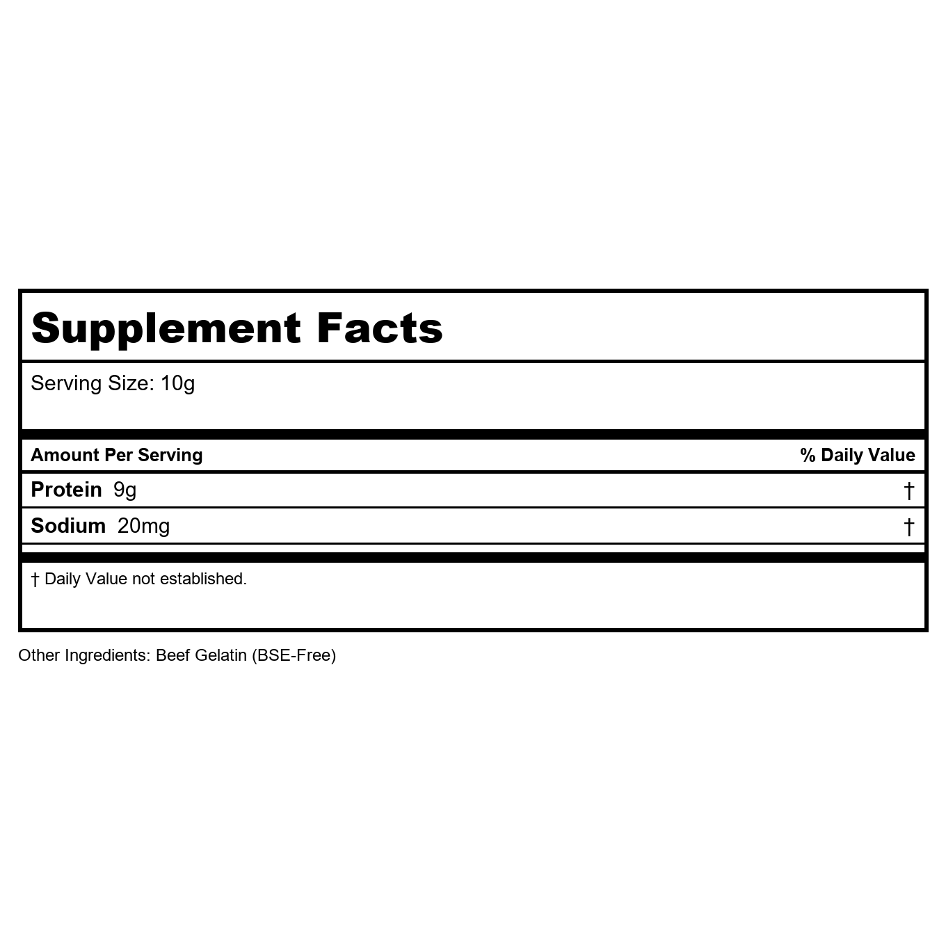 Now Real Foods Beef Gelatin Powder 4 Pounds - 6511