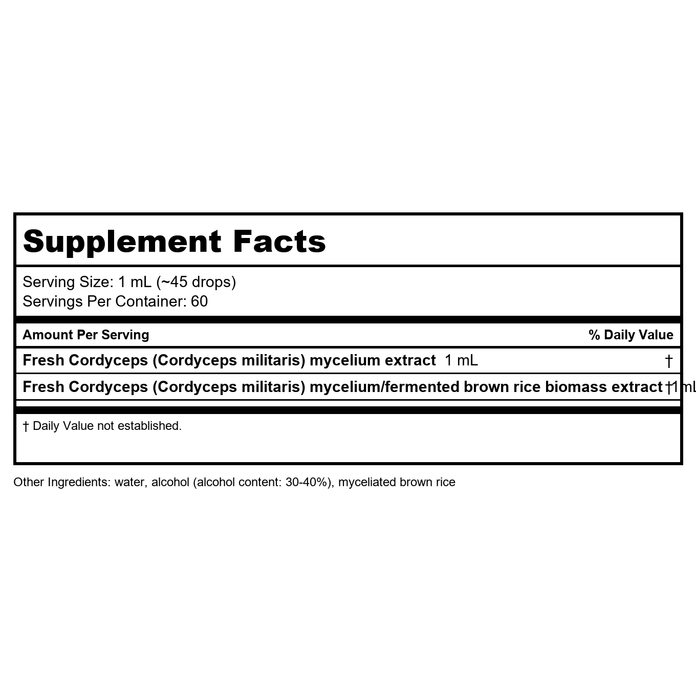 Host Defense Cordyceps Extract 2oz