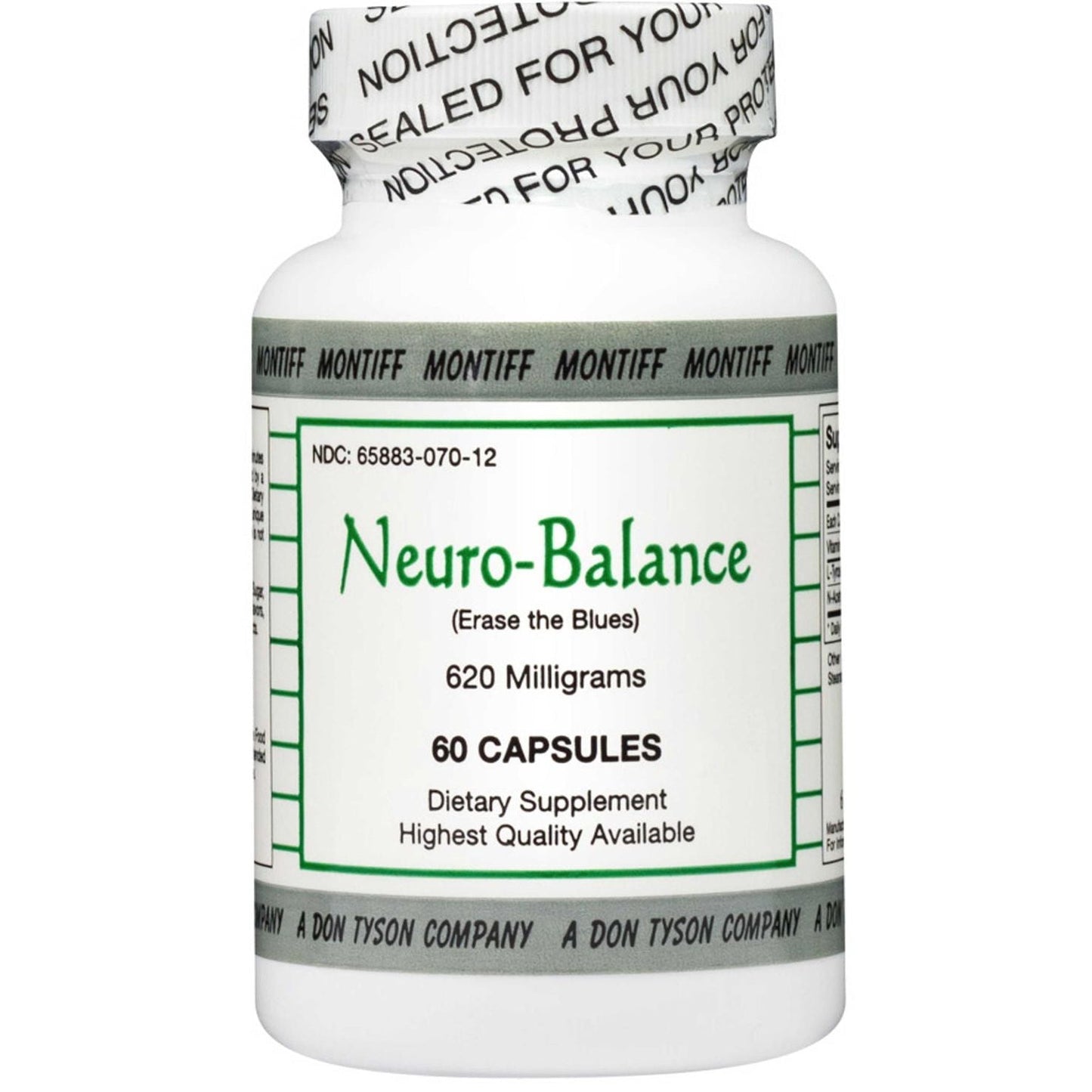 Montiff Neuro-Balance 620 mg 60 Capsules
