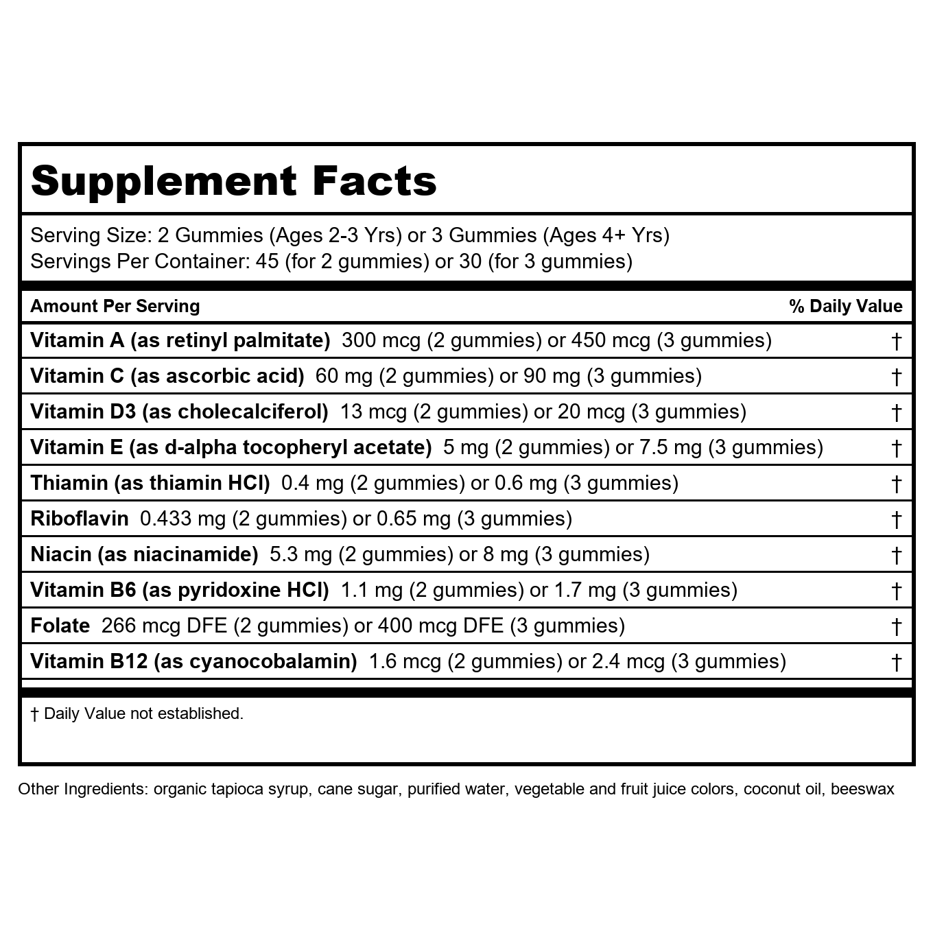 Nature's Way Alive! Kids Multivitamin Gummy 60 Count