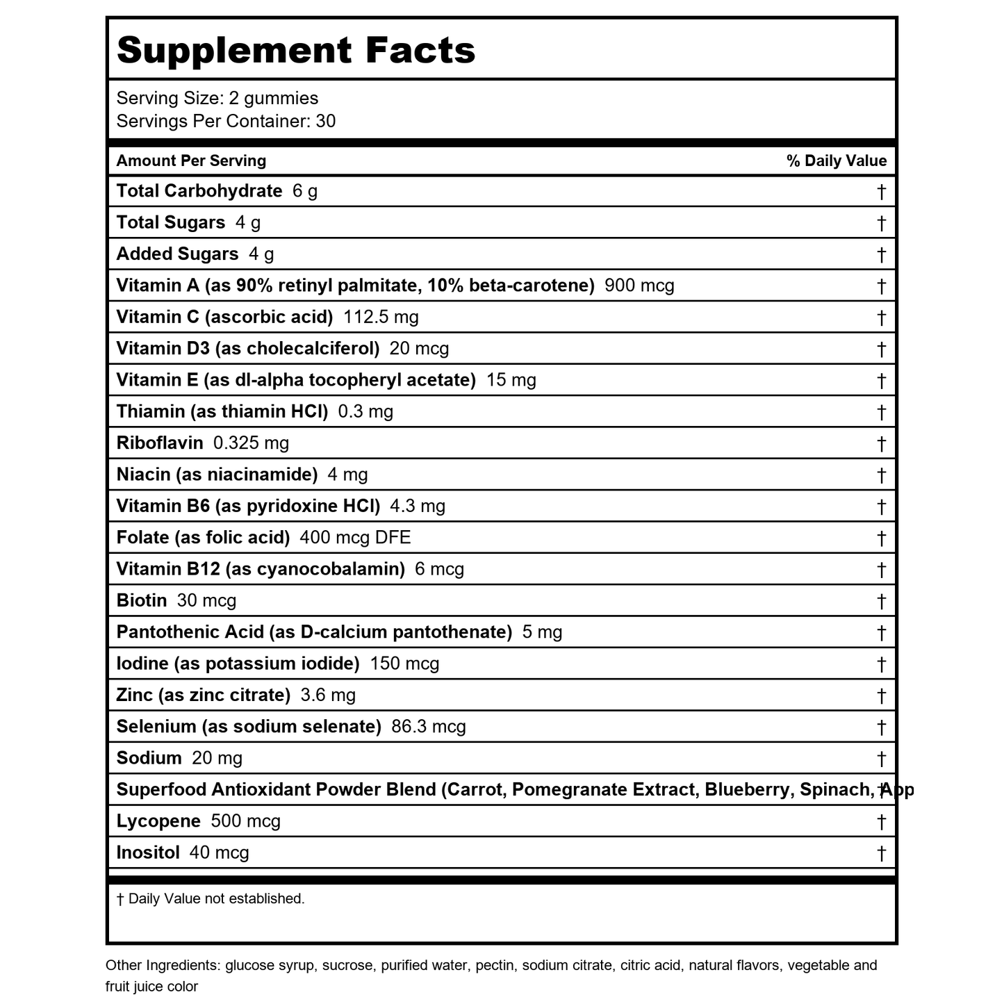Nature's Way Alive! Men’s Gummy Multivitamin 60 Gummies