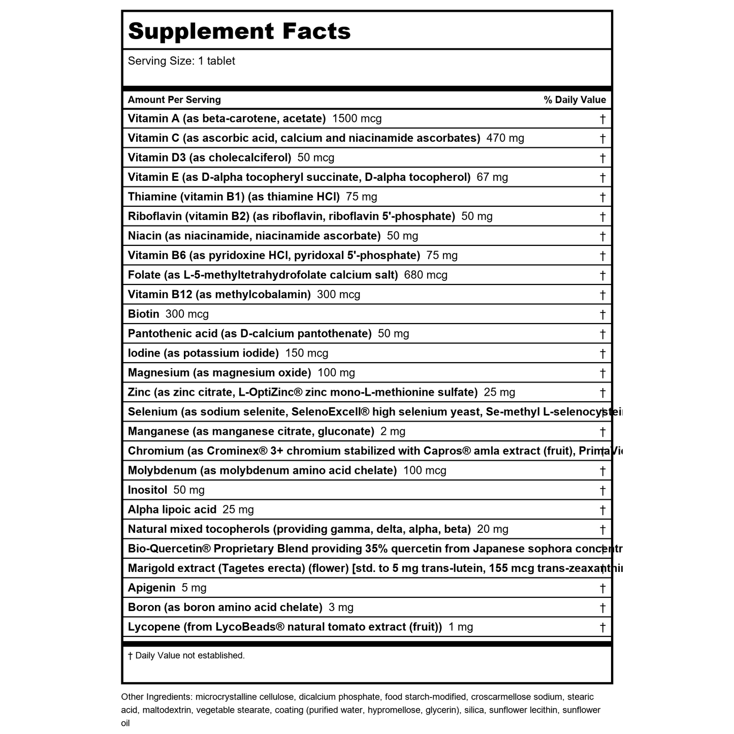 Life Extension Once-Daily Health Booster 60 Softgels