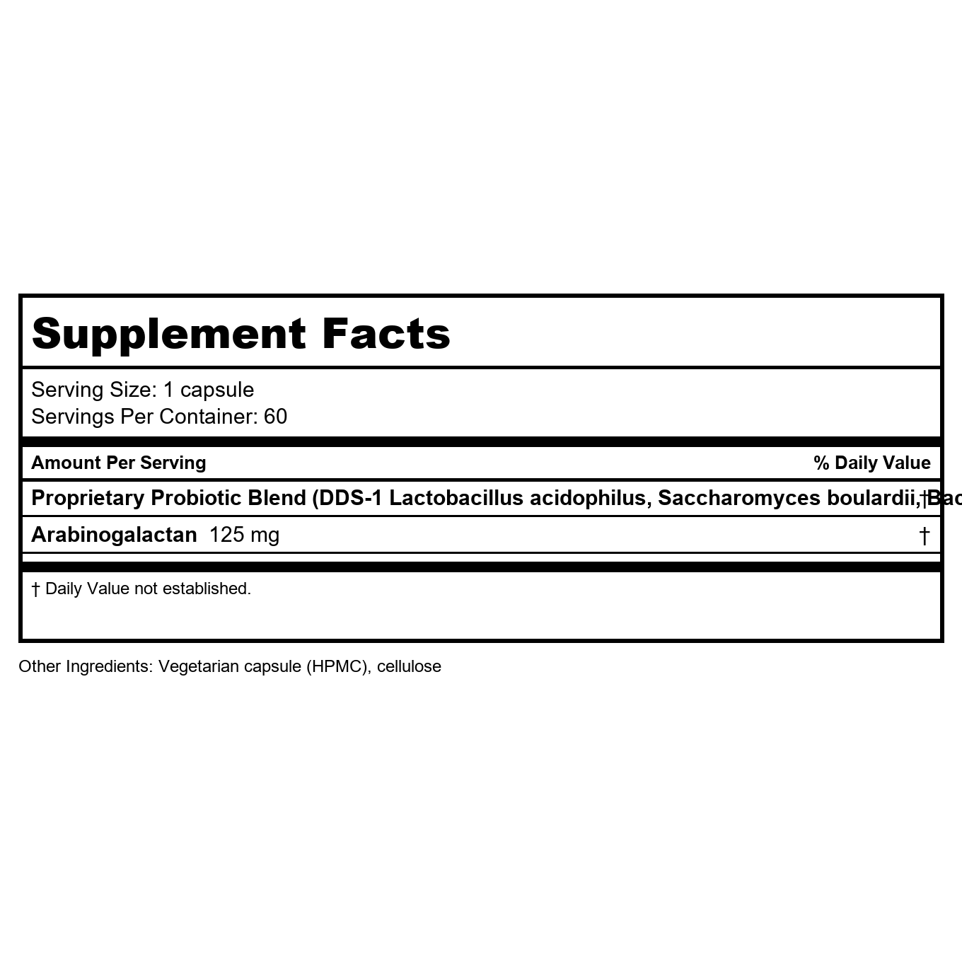 Apex Energetic Strengtia Probiotic 60 Capsules - K61