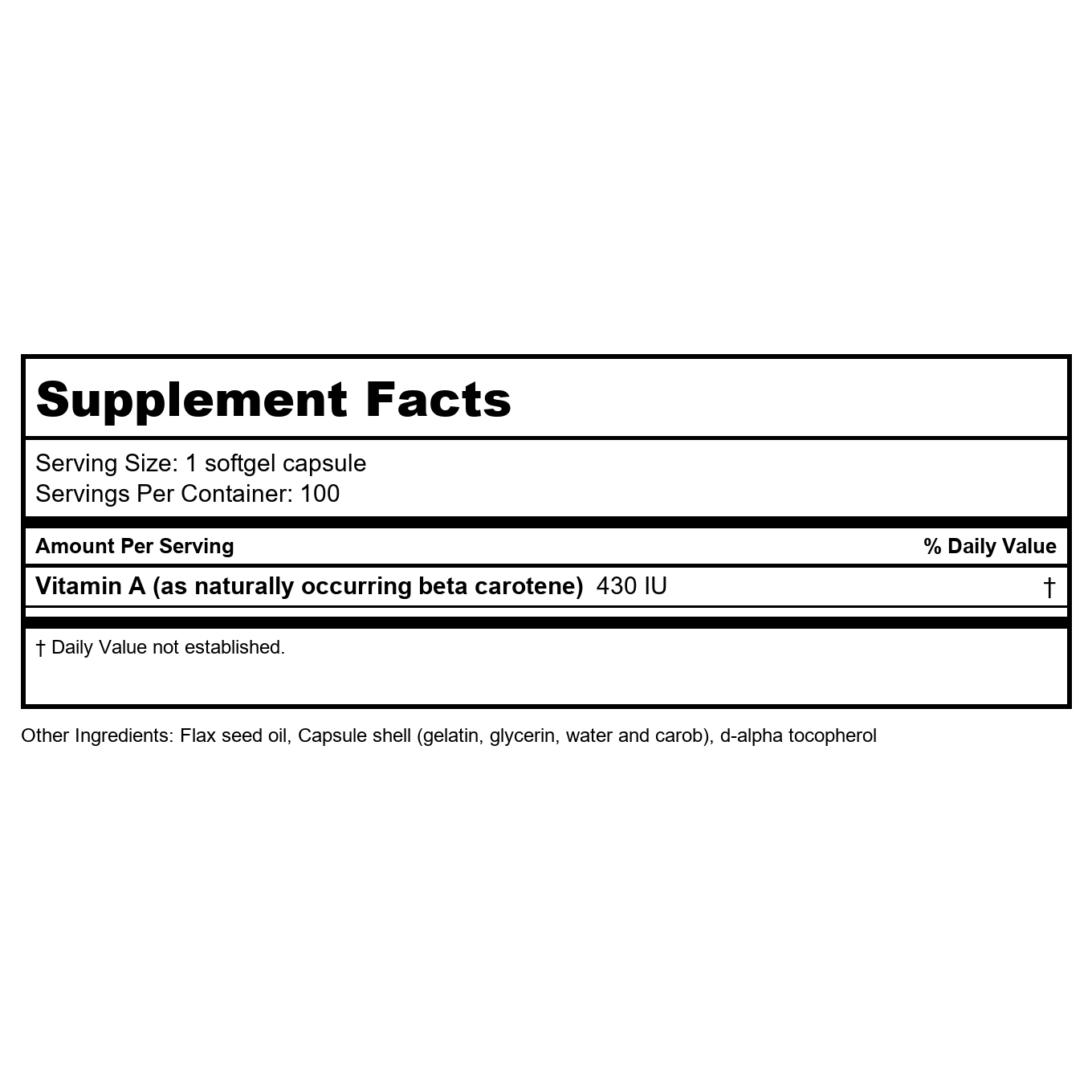 Biotics Research Flax Seed Oil Caps 100 Softgel Capsules