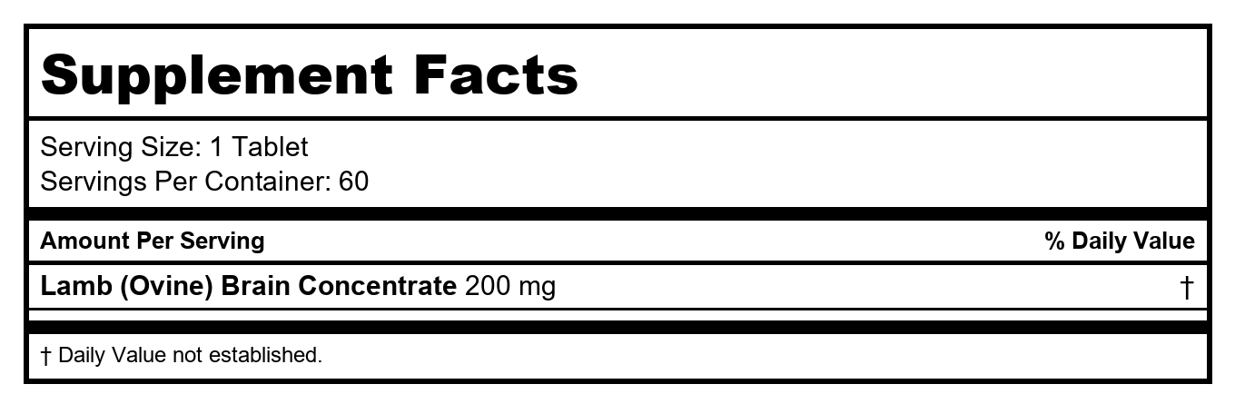 Biotics Research Cytozyme-B 60 Tablets