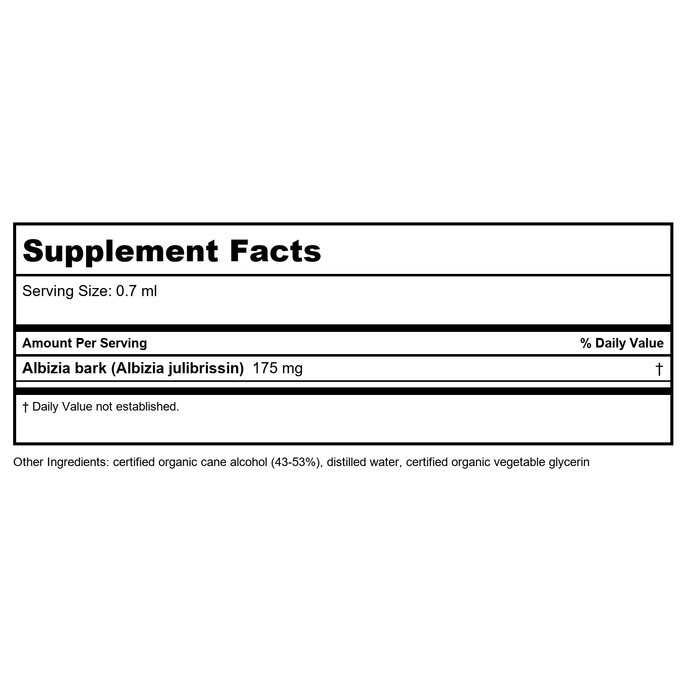 Herb Pharm Albizia 1oz - 2 Pack