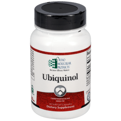 Ortho Molecular Ubiquinol 30 Softgels