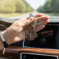 River Rock + Camo Tap to Pray Keychain