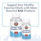 KAL Chewable Tablets, Apple Cider Vinegar, 500 mg, 60 Count