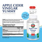 KAL Chewable Tablets, Apple Cider Vinegar, 500 mg, 60 Count