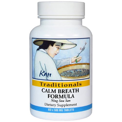 Kan Herb Traditionals Calm Breath Formula 60 Tablets