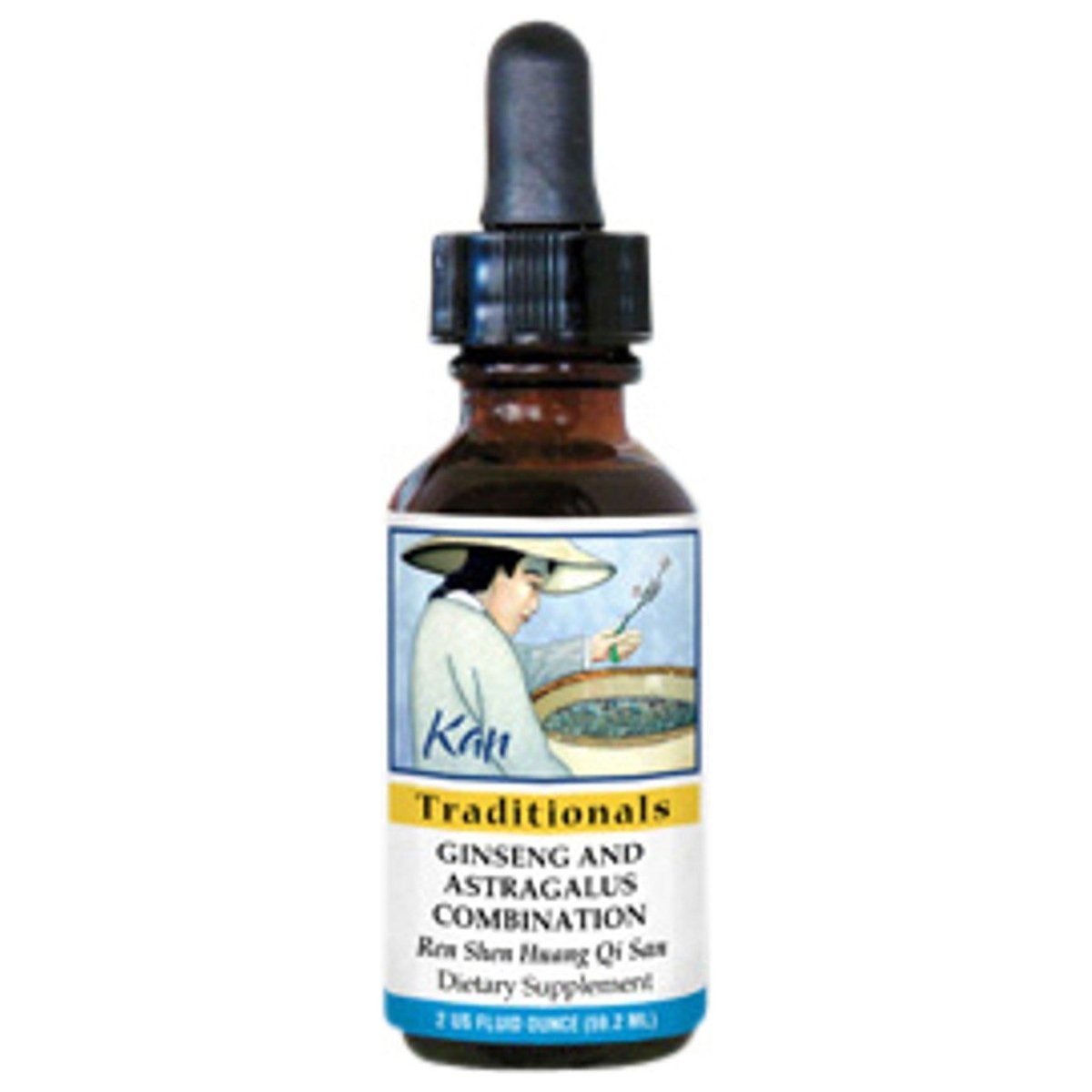 Kan Herb Traditionals Ginseng and Astragalus Combination 8oz