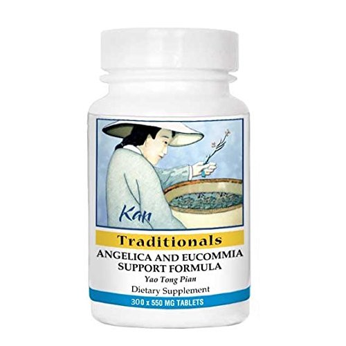 Kan Herbs Angelica and Eucommia Support 300 Tabs