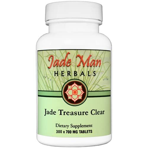 Kan Jade Man Herbals Jade Treasure Clear 300 Tablets