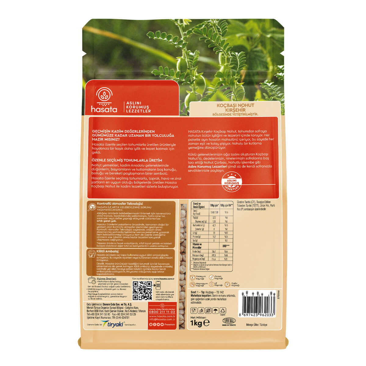 Hasata Chickpeas Ram 1Kg