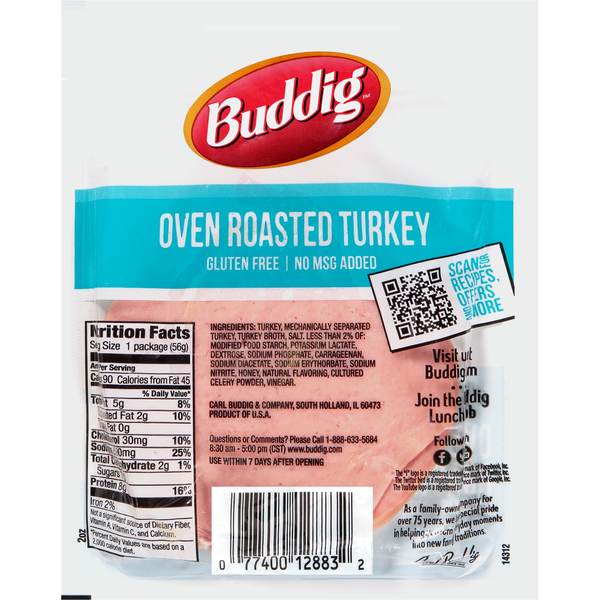 Buddig Oven Roasted Turkey