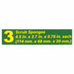 Comet Heavy Duty Cellulose Scrub Sponges