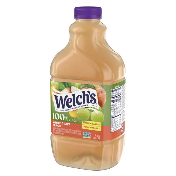 Welch's 100% Juice White Grape Peach
