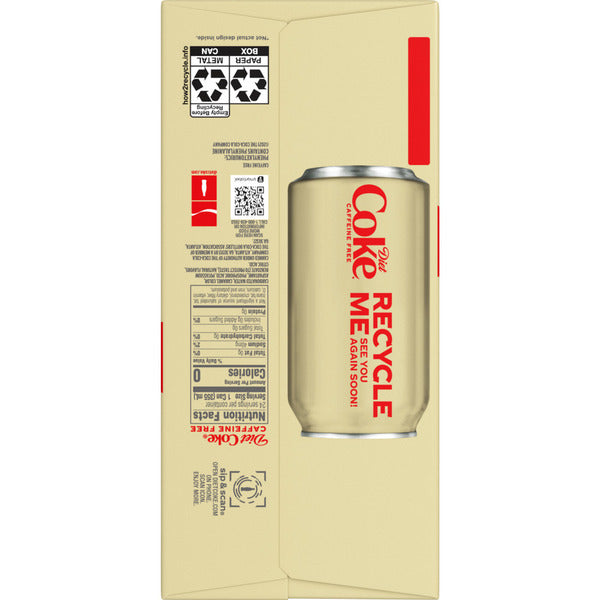 Diet Coke Caffeine Free Soda Soft Drink