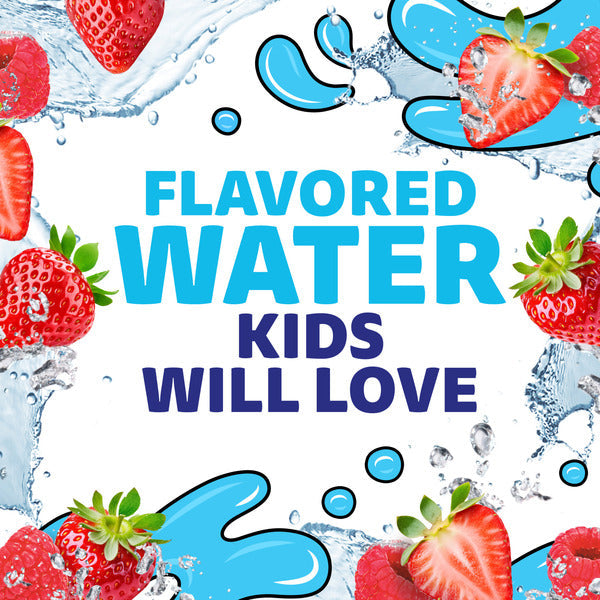 Capri Sun Berry Rapids Naturally Flavored Kids Water Beverage Drink Pouches