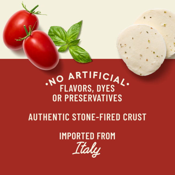 Newman's Own Stone-Fired Crust Margherita Pizza