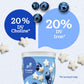 Gerber Stage 3 Baby Snacks Blueberry Puffs Puffed Grain Snack Baby Led Feeding