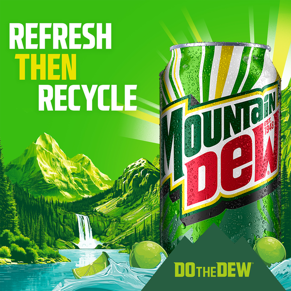 Mountain Dew Live Wire Soda Pop Citrus with Orange Natural and Artificial Flavor Soda