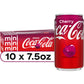 Coca-Cola Cherry Soda Soft Drink Mini Cans