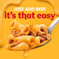 VELVEETA Skillets Ultimate Cheeseburger Mac One Pan Dinner Kit