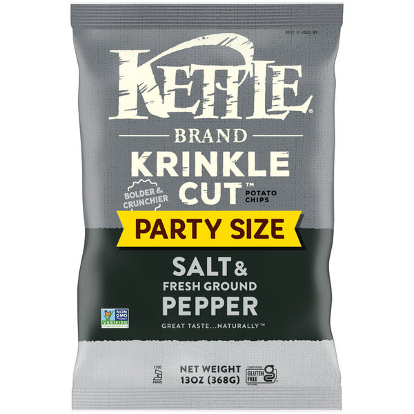 Kettle Brand Salt & Ground Pepper Potato Chips