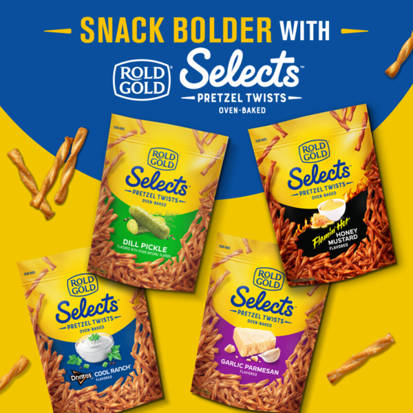 ROLD GOLD Selects Pretzels Twists Oven Baked Doritos Cool Ranch Flavored 16 Oz