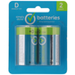 Simply Done D Alkaline 1.5V Batteries