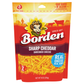 Borden Regular Shredded Cheese, Sharp Cheddar