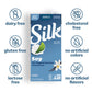 Silk Soy Milk, Organic Vanilla, Shelf Stable, Dairy Free, Lactose Free, Vegan Milk with 6g Protein per Serving, 32 FL OZ Quart