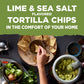 Frontera Lime & Sea Salt Tortilla Chips, Non-GMO, Small Batch