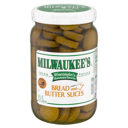 MILWAUKEE Pickles, Bread and Butter Slices